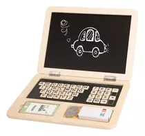 Notebook De Madeira - Brinquedo Educativo Tooky Toy