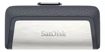 Memoria Usb Sandisk Ultra Dual Drive Type-c 32gb 3.1 Gen 1 Negro Y Plateado