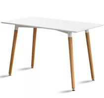 Mesa De Comedor Oficina Eames Rectangular 120 Cm 