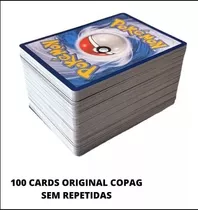 100 Cartas Pokemon Com 05 Brilhantes E 02 Promo Cards