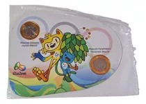 Folder Mascotes Olímpicos Rio 2016 - Flor De Cunho Lacrado 