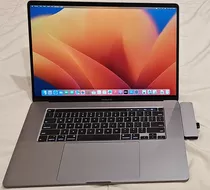 Macbookpro 16 2019 Core I9 Ssd 1tb-16gb+hub Satech Impecable