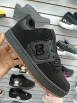 Zapatos Dc Shoes Negro /naranja Caballero 