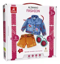 Quebra Cabeça Infantil Alinhavo Fashion