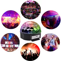 Bola Magic Led Parlante Bluetooth Con Control Remoto