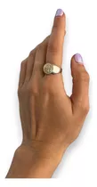 Anillo Plata 925 Oro 18k San Benito Circular Mujer Garantía