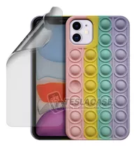 Carcasa iPhone 11 Popit + Lámina Hidrogel