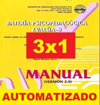 Test Batería Psicopedagógica 2 De 0 A 10 Automatizada Promo