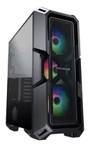 Gabinete Gamer Cougar Mx440-g Mesh Vidro Temp. Mid C/janela