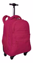 Mochila Sestini 4 Rodas Rolling Crinkle 34 Litros Pink