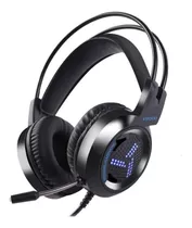 Auriculares Vincha Daihatsu Gamer D-au402 C/ Microfono Negro