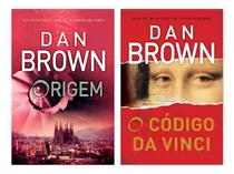 Kit Livros Origem + Código Da Vinci | Romance Policial