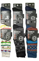 Pack X6 Medias Elemento Térmicas Hombre