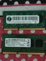 Memória Ram Ddr3l (8g) - 2 Unidades De 4 Gb Teikon E Smart