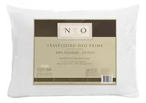 Travesseiro Camesa Neo Prime Ecopluma 0.50x0.70m Cor Branco