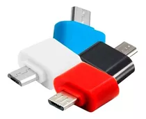 Cable Adaptador Otg Micro Usb A Usb Hembra Celulares Tablets