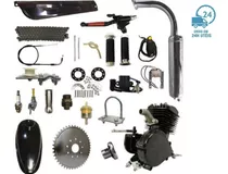 Promocao- Kit Completo Motor P/ Bicicleta Motorizada 100cc 