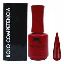 Gel Semipermanente 3 Pasos Polish Fantasy Color Color Rojo Competencia