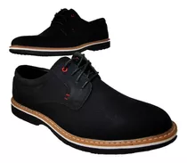 Zapatos De Hombre Casual Oxfords Negro 891 - Zapatillaschile