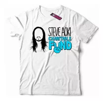 Remera Steve Oaki Charitable Fund Dance Dj Me7 Dtg Premium