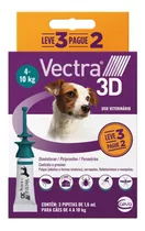 Antipulgas Vectra 3d Para Cães De 4 A 10kg - 3 Pipetas