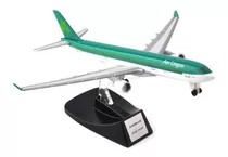 Miniatura Avião Airbus A330 Lingus Airlines Metal 