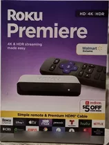 Roku Premiere 4k Streaming Media Player Con Cable Hdmi
