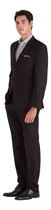 Traje Macowens Ss100 Liso Slim Negro Hombre 3219002