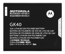 Bateria Pila Motorola E4 / G4 Play / G5 Gk40 Somos Tienda