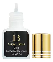 Pegamento De Pestañas Ib Super Plus 5 Ml Bolsa Secado Rapido Color Negro