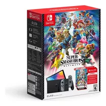 Nintendo Switch Oled Model Super Smash Bros. Ultimate Bundle