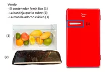 Bandeja Y Cajon Para Refrigerador Midea Retro 