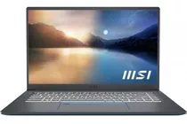 Msi Prestige 15 Carbon Gray 15.6 Ultrabook Intel Core I5-116