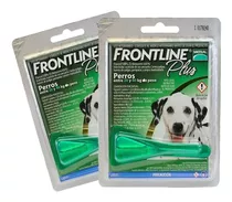 2 X Pipeta Frontline Plus Para Perros De 20 A 40 Kg Pethome