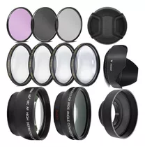 Kit De Lentes Ultra Deluxe Para Canon Rebel T3, T5, T5i, ...