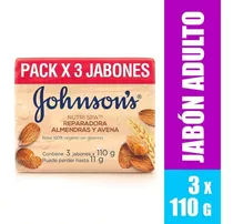 Jabón Johnson´s Avena Y Almendras 3 Unida - g a $34