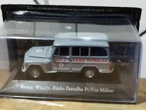 Miniatura Rural Willys 1960 Polícia Militar. Novo Lacrado 