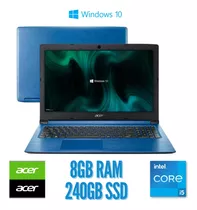 Notebook Acer Aspire 3 Core I5-8250u - 8gb Ddr4 240ssd - W10