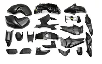 Kit Plasticos Completo Yamaha Fz 16 Negro 20 Piezas Vc