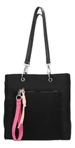 Bolso Negro Tipo Tote 851-79