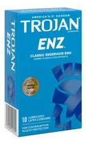 Condones Preservativos Latex Trojan Enz Classic 12unidades