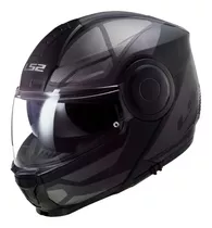 Casco Moto Ls2 Ff902 Scope Axis Negro Titanio / Pinlock