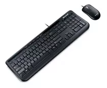 Kit Teclado E Mouse Multimidia Wired 600 Usb Abnt Microsoft