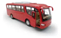 Ônibus Coach Escala 1:64  Vermelho