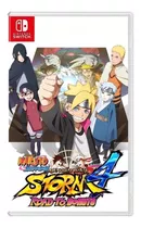 Naruto Shippuden: Ultimate Ninja Storm 4 Road To Boruto  Naruto Shippuden: Ultimate Ninja Storm Standard Edition Bandai Namco Nintendo Switch Físico