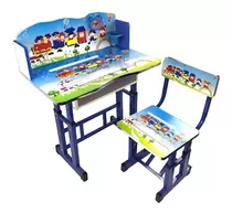 Mesa Y Silla Estudio Infantil Ajustable Niño Escritorio 0157