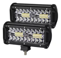 Par Barra Faro Auxiliar Led 120w 40 Leds Cree Spot/flood X2u