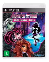 Jogo Midia Fisica Monster High O Fantasma Da Escola Ps3