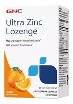 Gnc I Ultra Zinc Lozenge I 48 Tablest I Usa