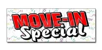 Cd 36 Move-in-special Decal Sticker Apartment Rental Rent..